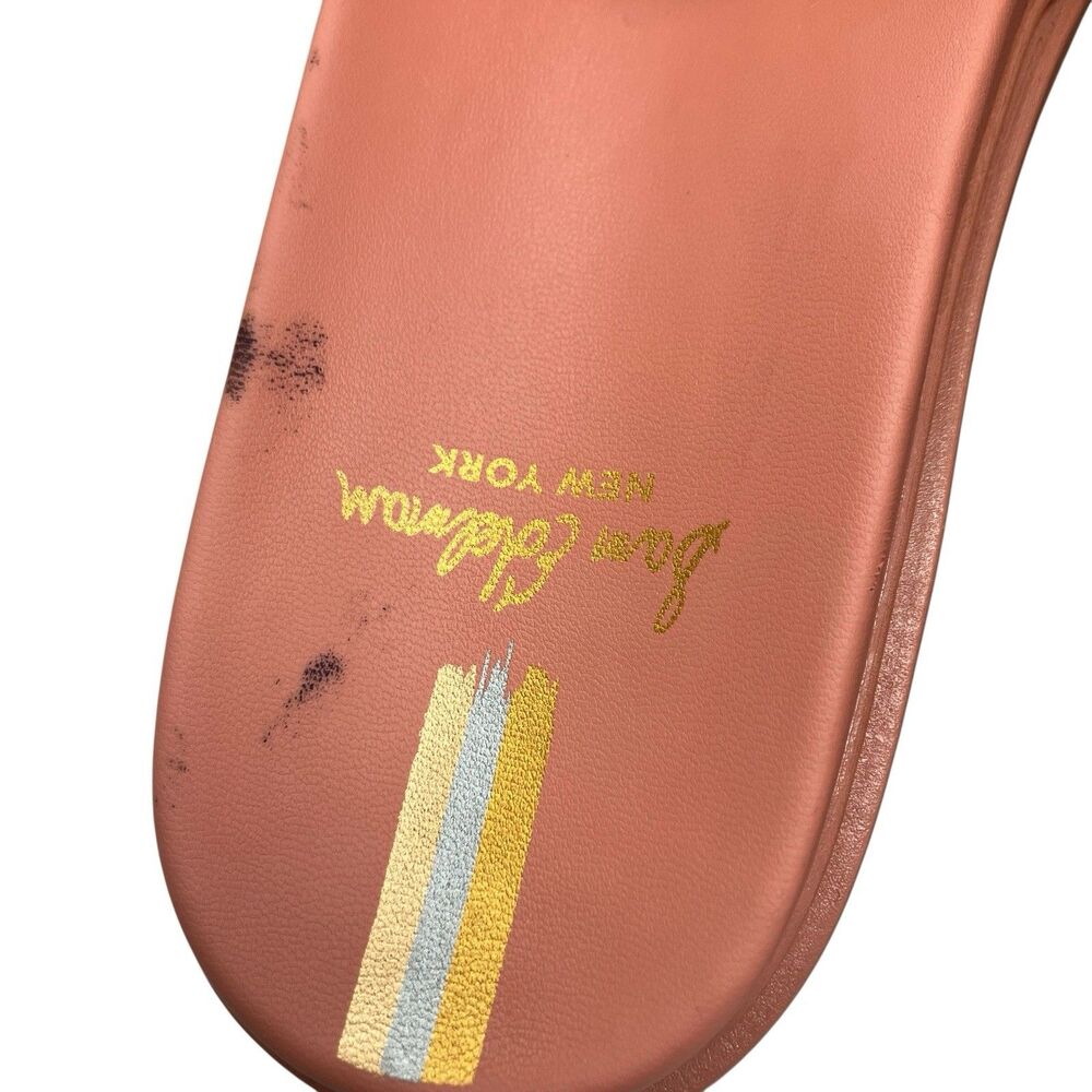Sam Edelman Slide Sandals Womens 11 Pink Resort Valeri Coastal Beach Resortwear - Picture 10 of 14